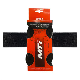 Cinta De Manubrio Bicicleta Ruta MTI Silicona Rombo (Negro)