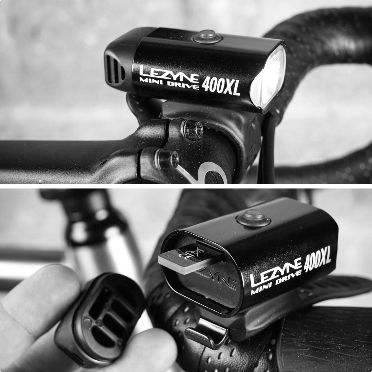 Luz Led Delantera Lezyne Mini Drive 400XL Usb (Black) - Imagen 3