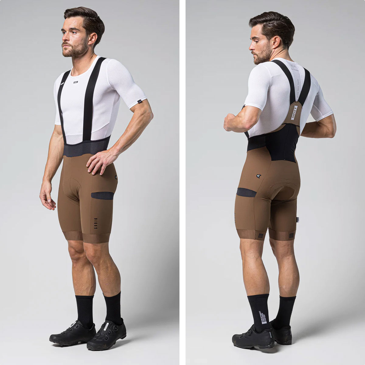 Calza Culotte Corto Gobik GRIT 2.0 Hombre (Toffee) - Imagen 3