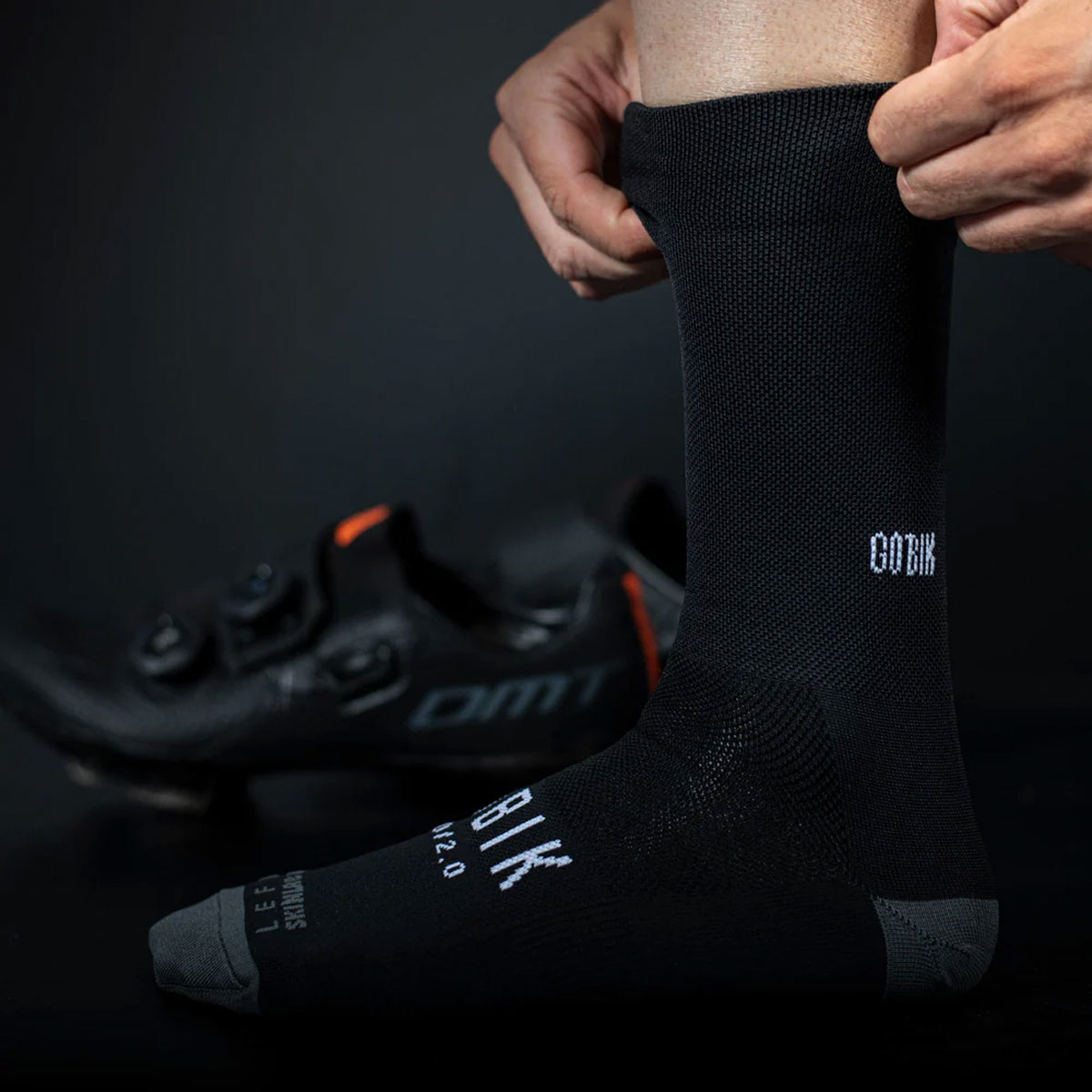 Medias Calcetines Gobik IRO 2.0 Unisex (Black Logo) - Imagen 3