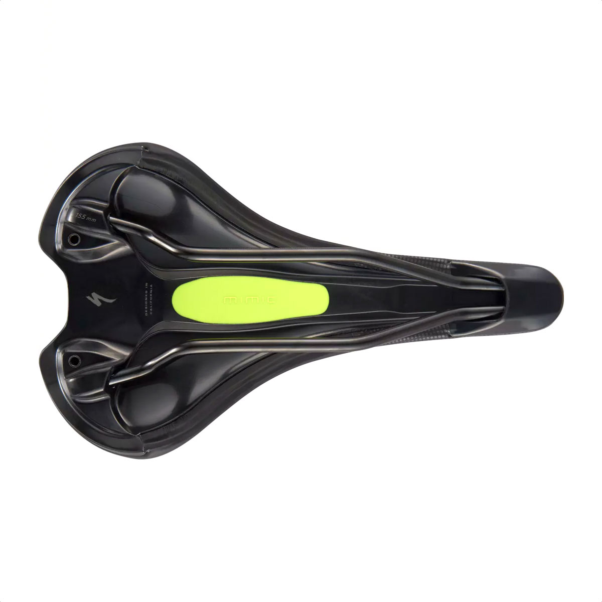 Asiento Specialized Romin Evo Mimic Comp de Mujer (Negro) - Imagen 3