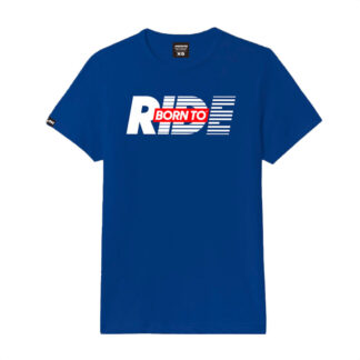 Remera Magenta Born To Ride (Francia Con Blanco)
