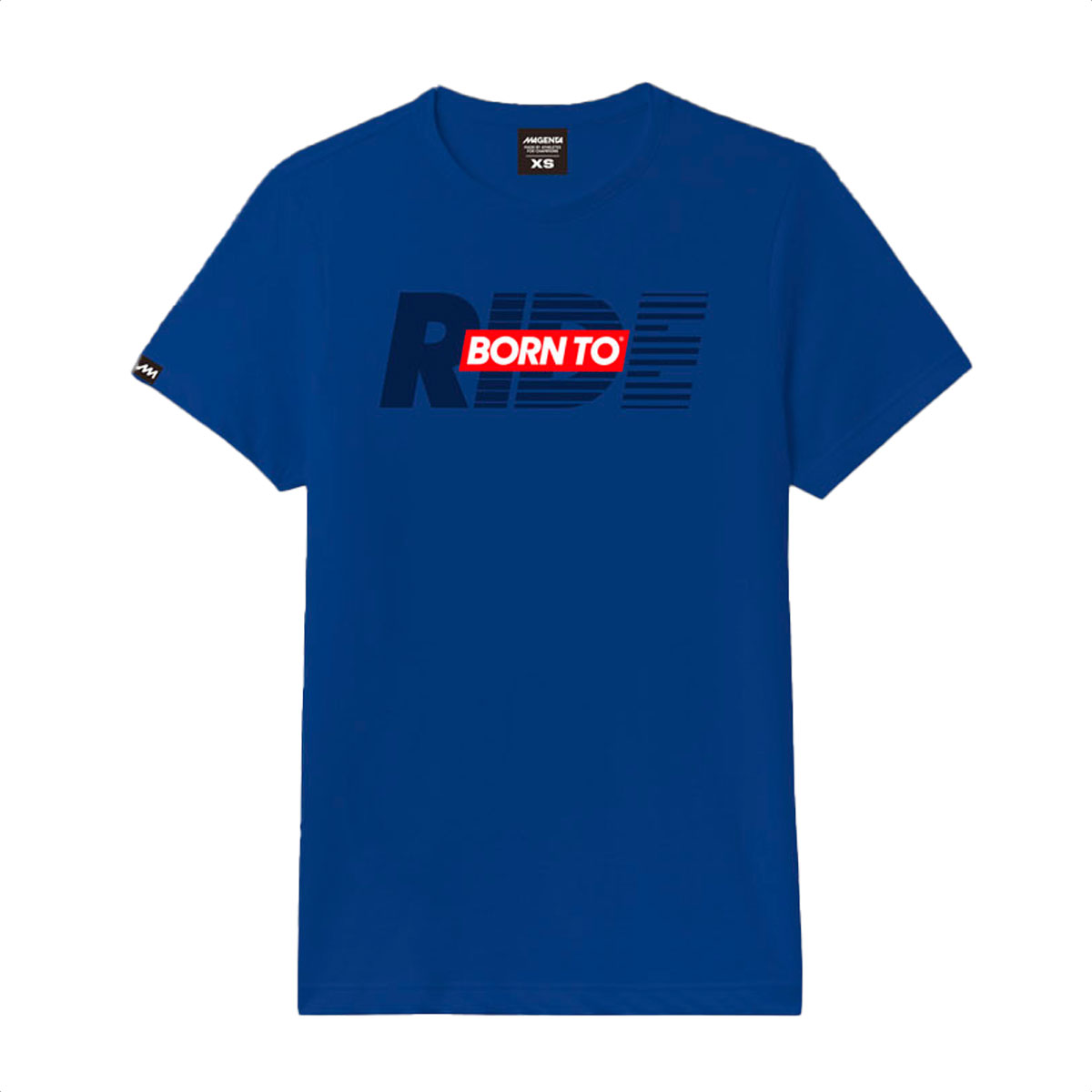 Remera Magenta Born To Ride (Francia Con Marino)
