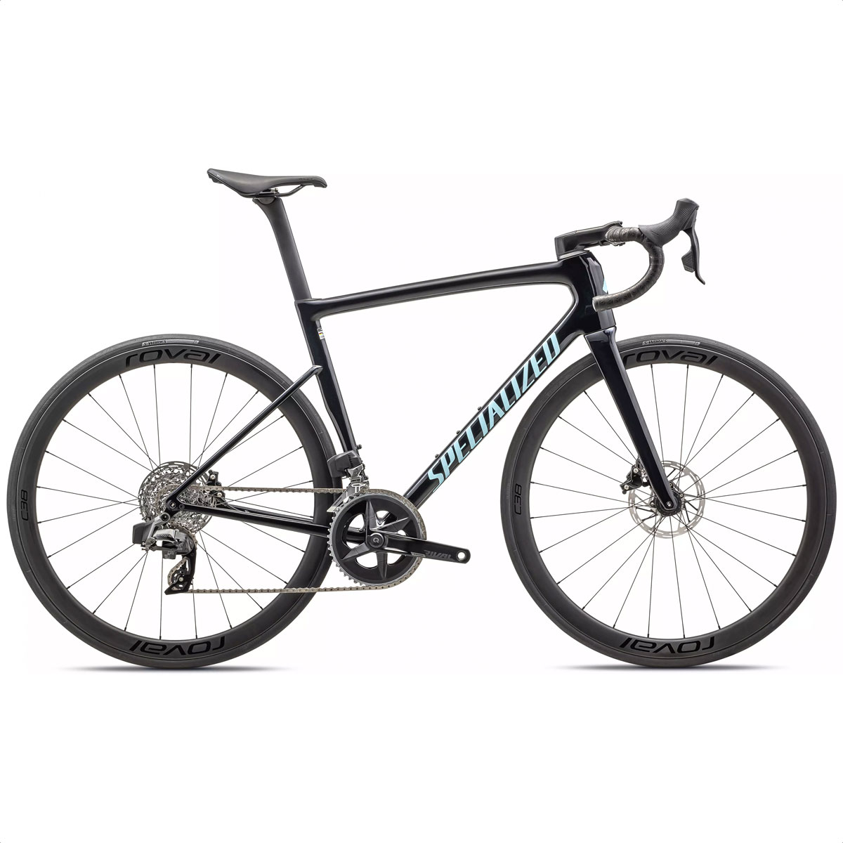 Specialized Tarmac SL8 Expert - SRAM Rival eTap AXS (Gloss Metallic Dark Navy/Astral Blue Pearl)