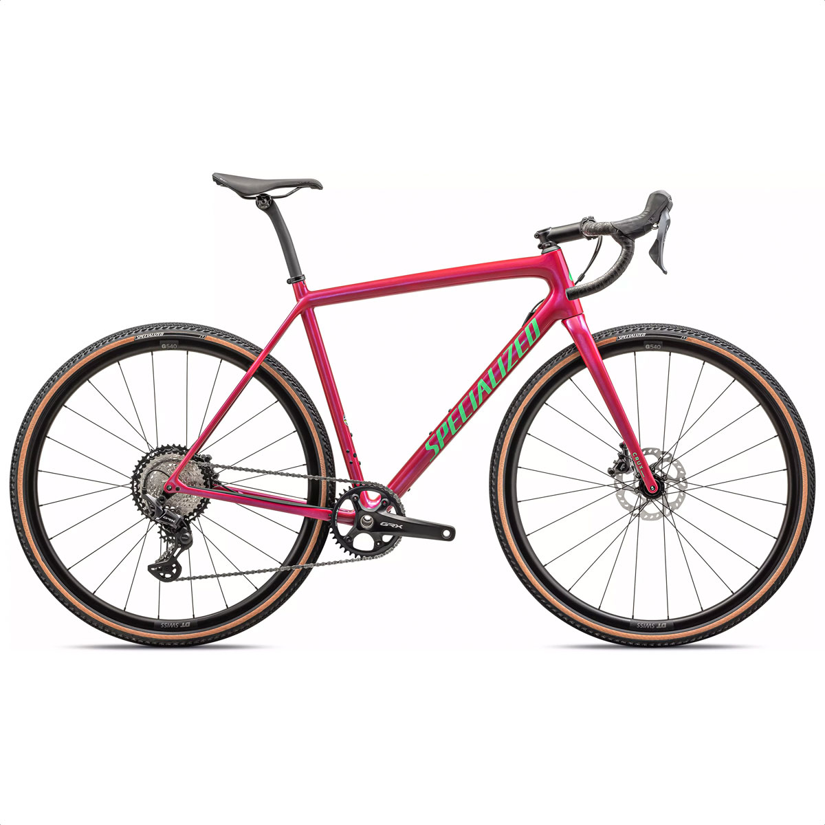 Specialized Crux Comp - Shimano GRX (Gloss Vivid Pink/Electric Green)
