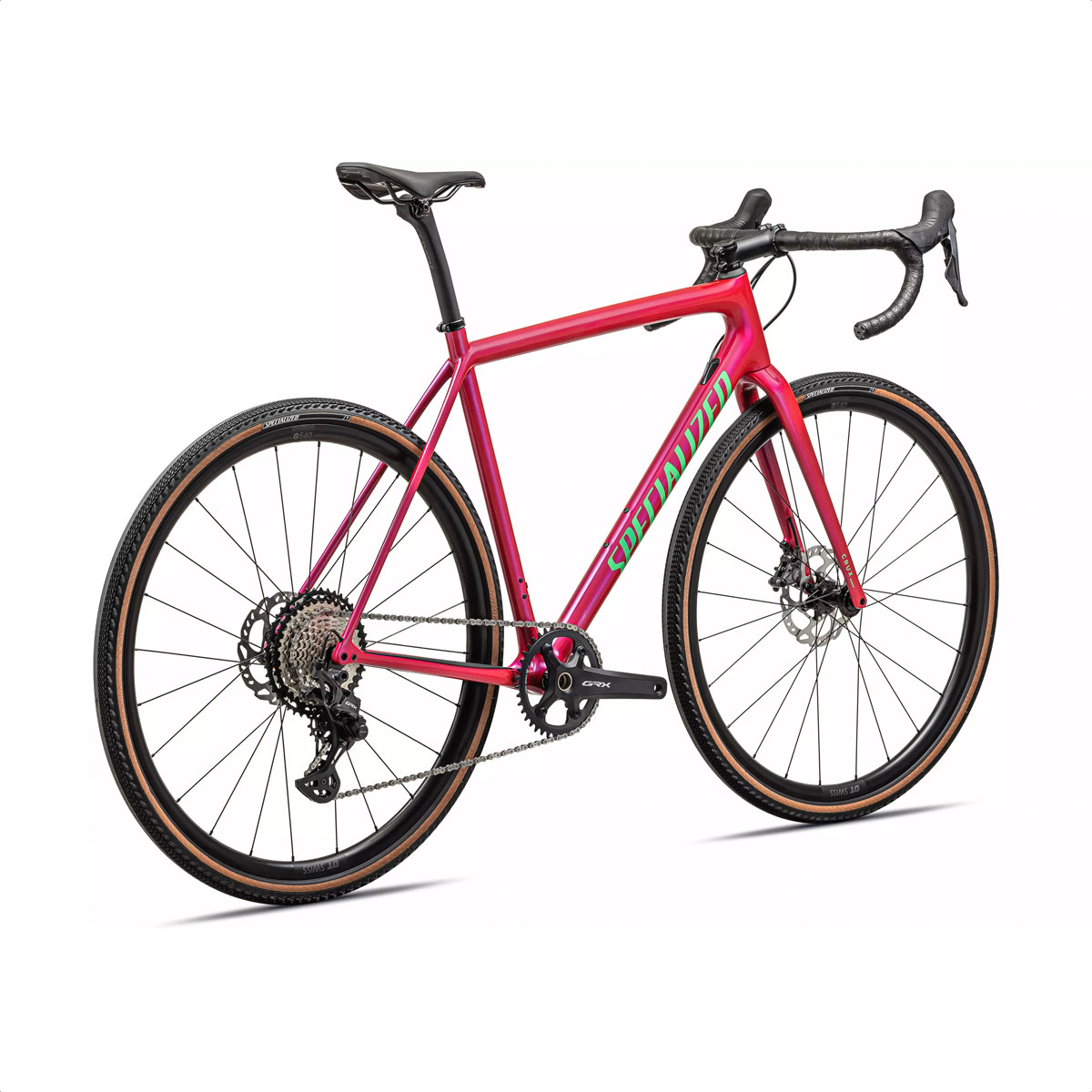 Specialized Crux Comp - Shimano GRX (Gloss Vivid Pink/Electric Green) - Imagen 3