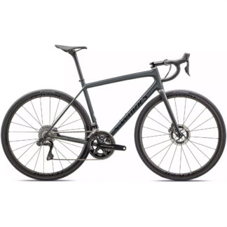 S-Works Aethos - Shimano Dura-Ace Di2 (Satin Forest Green + Gold-Silver Viavi Edge Fade/Gloss Black)