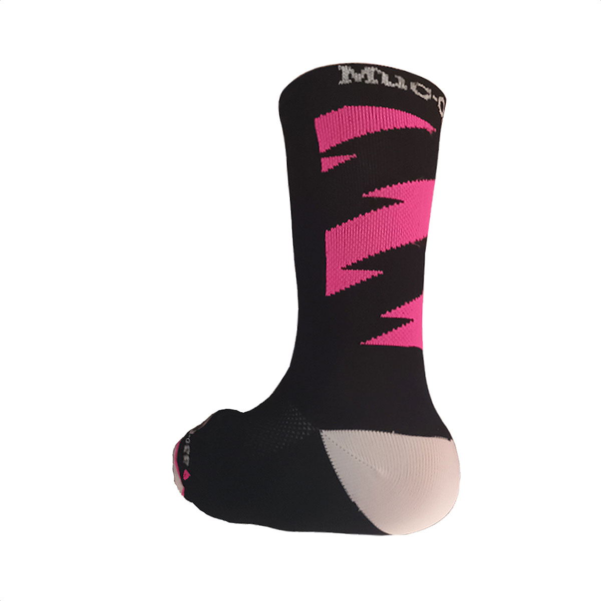 Medias De Ciclismo Muc-off Cycling Socks (Negro/Rosa/Blanco/Rayos) - Imagen 2