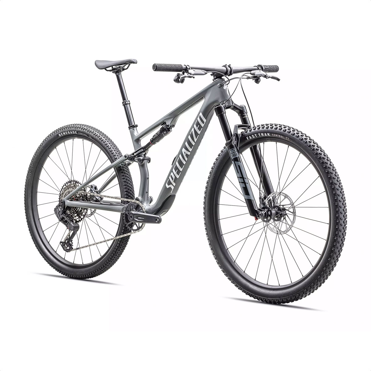 Specialized Epic 8 Comp (Gloss Ashen Gray/White) - Imagen 2