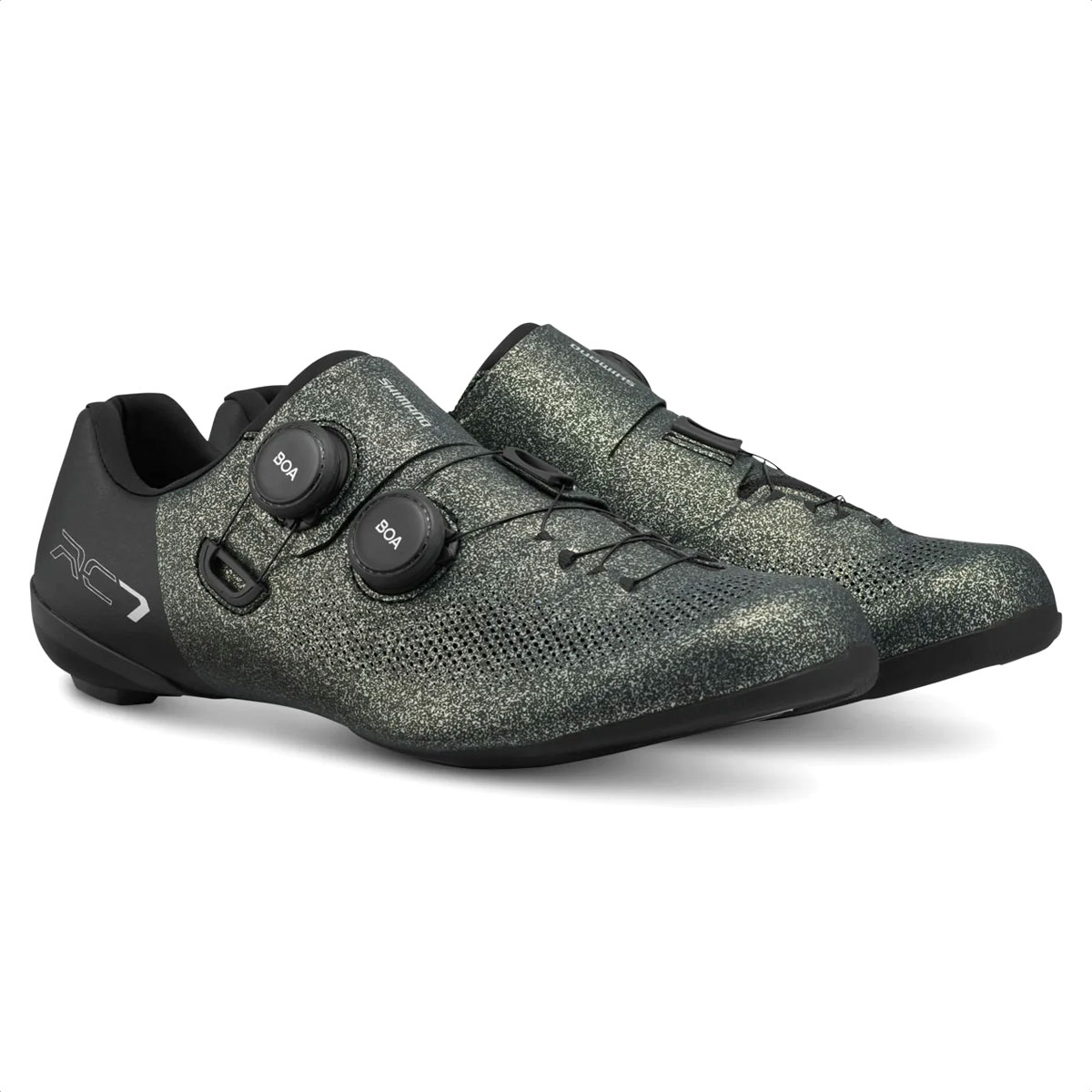 Zapatillas Ciclismo Ruta Shimano RC703 (Gray Splatter) - Imagen 3