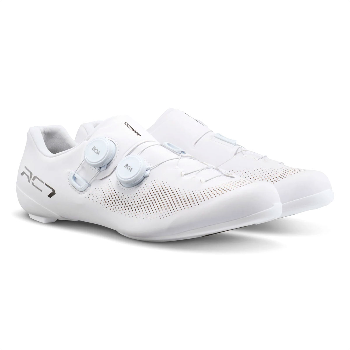 Zapatillas Ciclismo Ruta Shimano RC703 (White) - Imagen 3