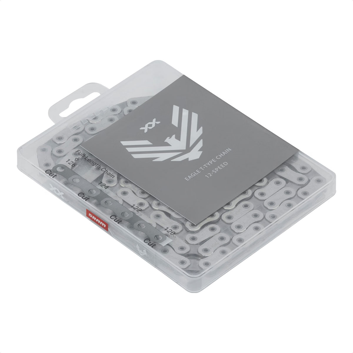 Cadena Sram XX Eagle T-Type 126L 12v (Silver)