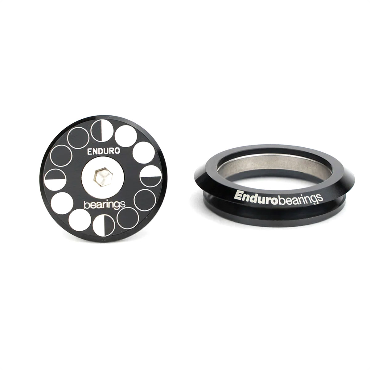 Juego De Dirección ENDURO Bearings HDK-0007 - 1-1/8 BO, Angular Contact, External Bearing Kit for 34mm (1-1/8) ID head tube framesets - Imagen 3
