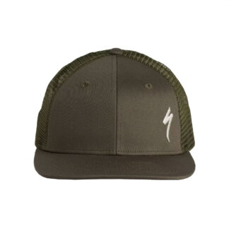 Gorra Specialized S-Logo Trucker Hat (Oak Green/Birch White)