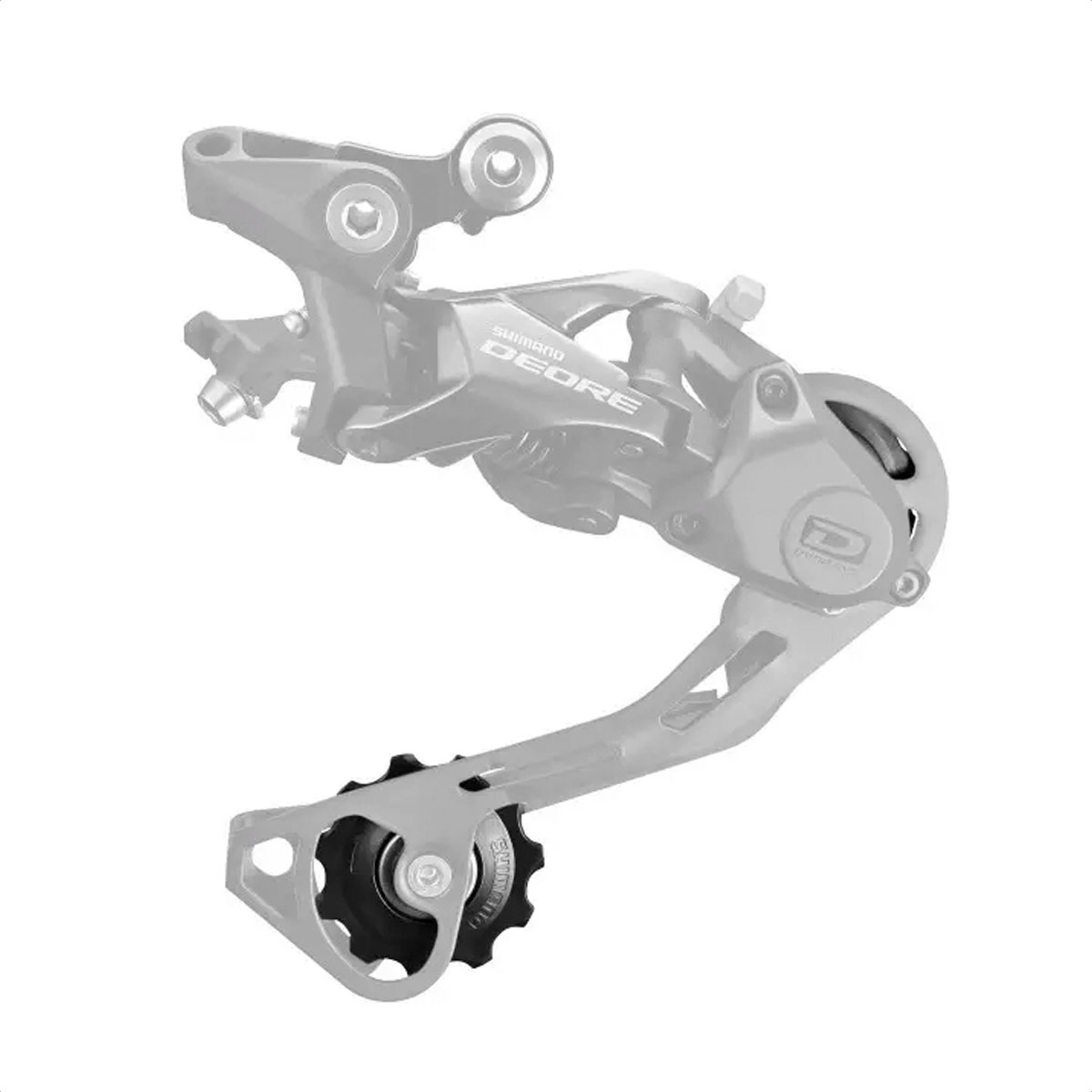Rueditas Pata De Cambios Shimano RD-M6000-SGS Deore 10v - Imagen 2
