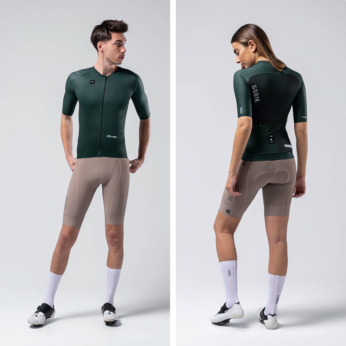 Jersey Maillot Gobik INFINITY Unisex (Bunker Green) - Imagen 3