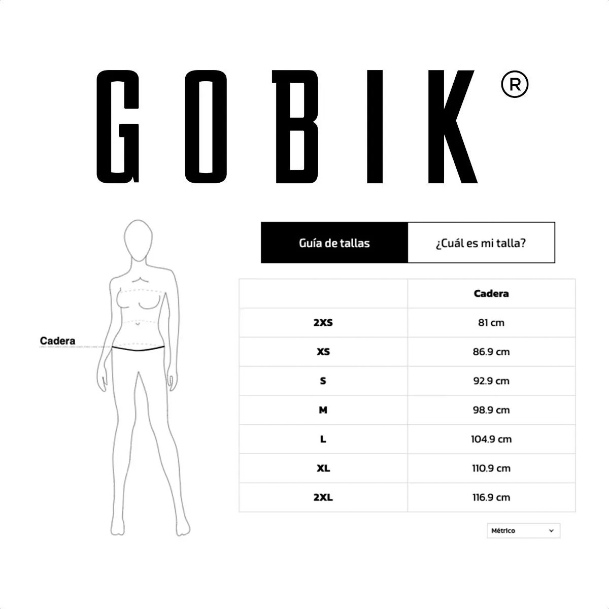Calza Culotte Largo Gobik LIMITED 7.0 Mujer (Black) - Imagen 4
