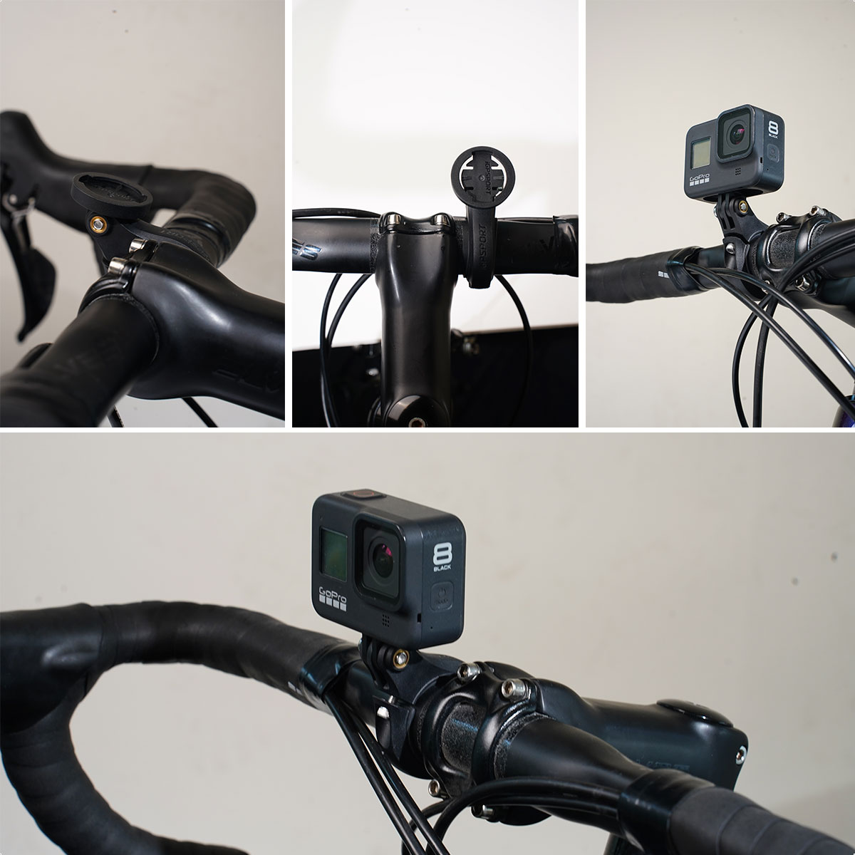 Soporte GPS Frontal iGPSport M83 Handlebar Mount (Black) - Imagen 3