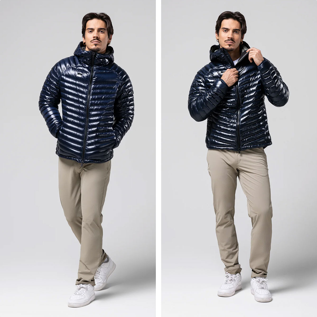 Campera Chaqueta de Plumas Gobik DISCOVERY 2.0 Hombre (Ultrablue) - Imagen 3