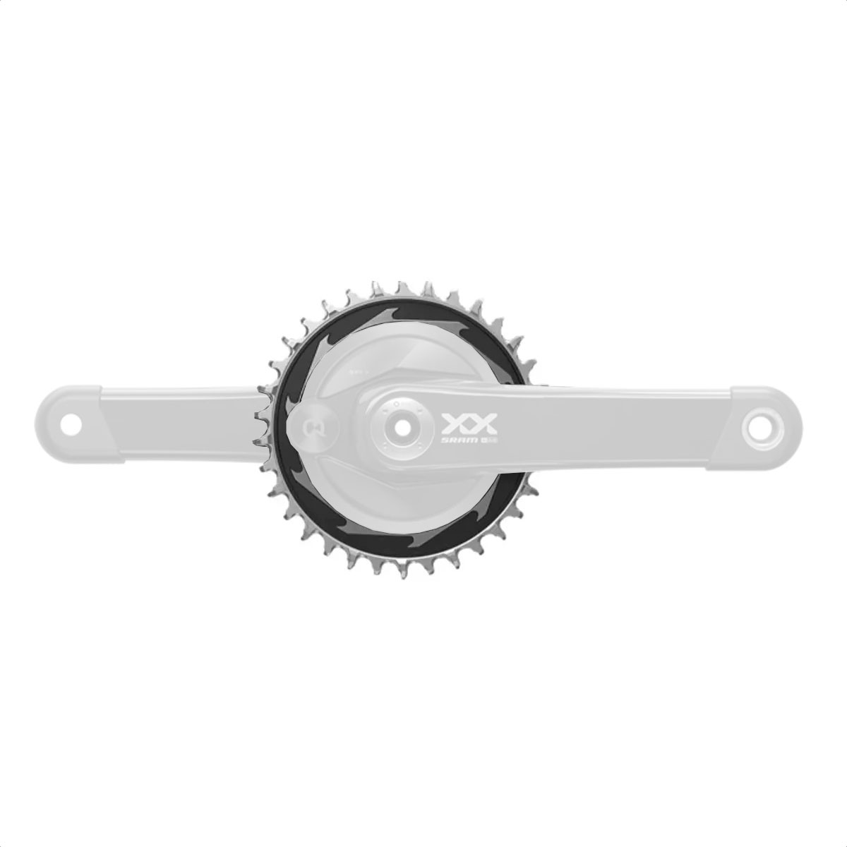Monoplato SRAM T-Type XX SL Eagle Threaded 0mm (36t) - Imagen 3