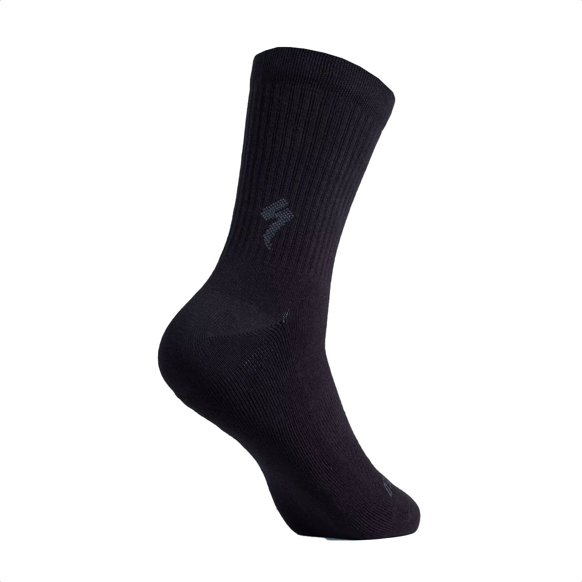 Medias Specialized Cotton Tall Socks (Black) - Imagen 2