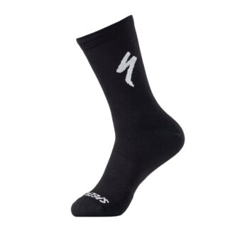 Medias Specialized Soft Air Road Tall Socks (Black/White)