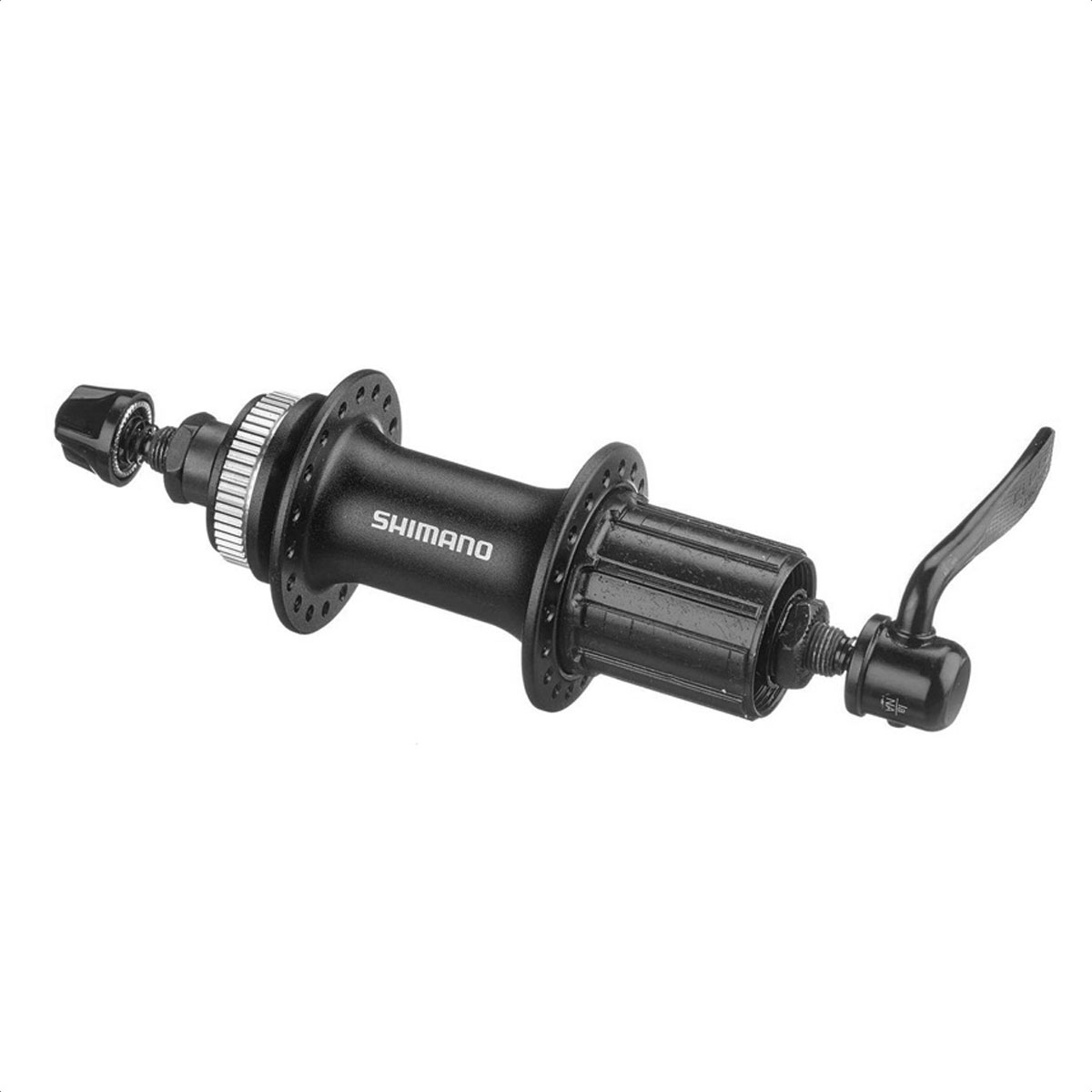Maza Shimano FH-M3050 Acera 32h 135mm Quick Release 166mm (Shimano HG 8/9/10v) - Imagen 2