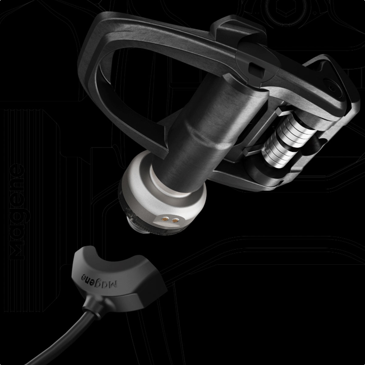 Pedales Potenciómetro Ruta Magene P715 S (Shimano SPD-SL) - Imagen 3