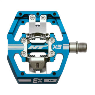 Pedales Automáticos Mtb HT DH RACE X3 (Royal Blue)