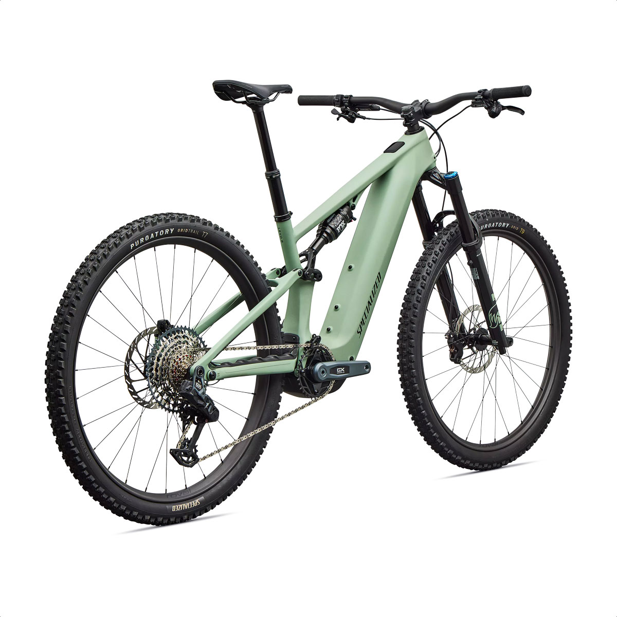Specialized Turbo Levo R Expert (Satin Pistachio/Dark Moss Green) - Imagen 3