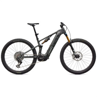 S-Works Turbo Levo R (Gloss Shadow Silver Blended Speckle Over Carbon/Silver Dust)