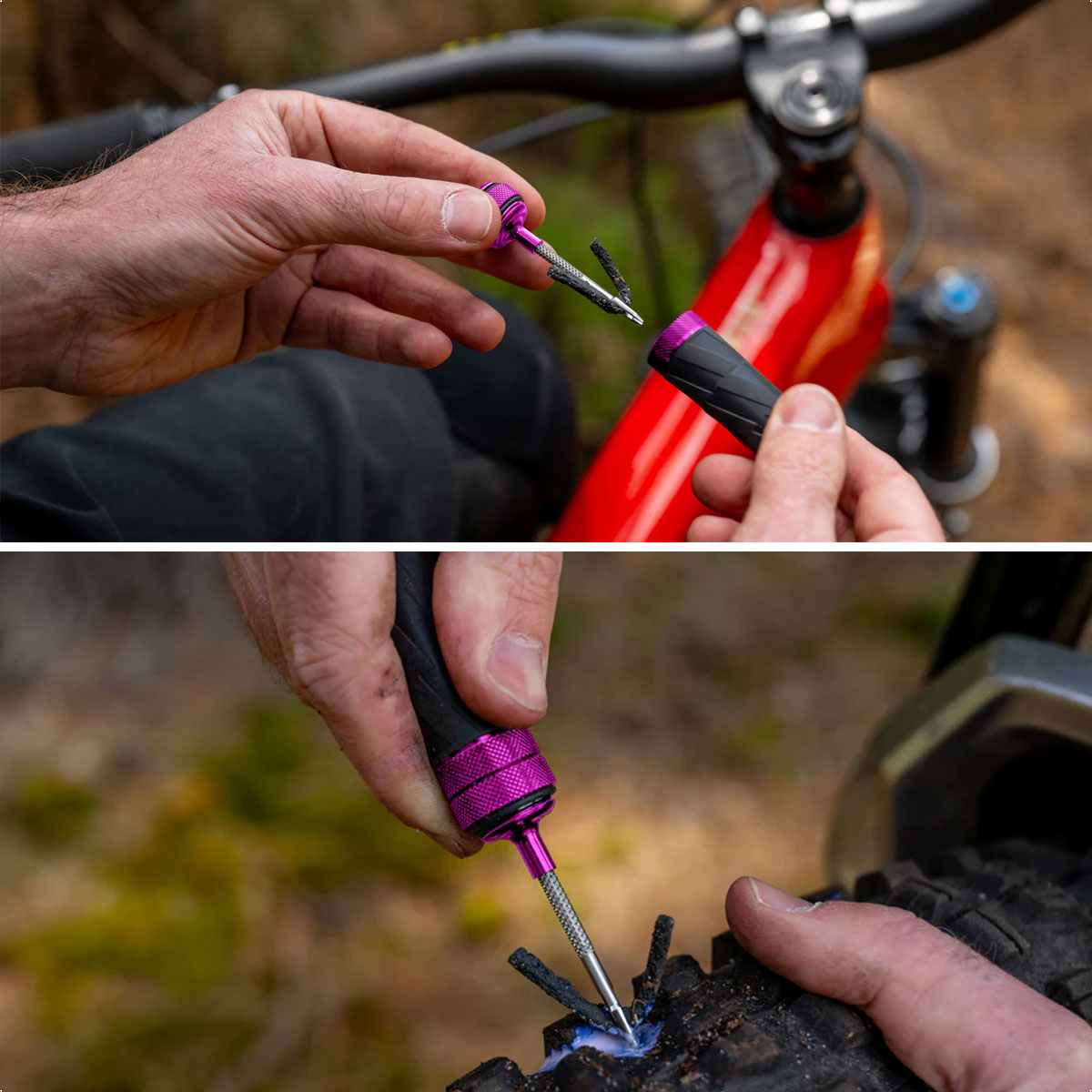 Kit Reparación Tubeless Muc-off Precision Tubeless Repair Capsule (Pink) - Imagen 3