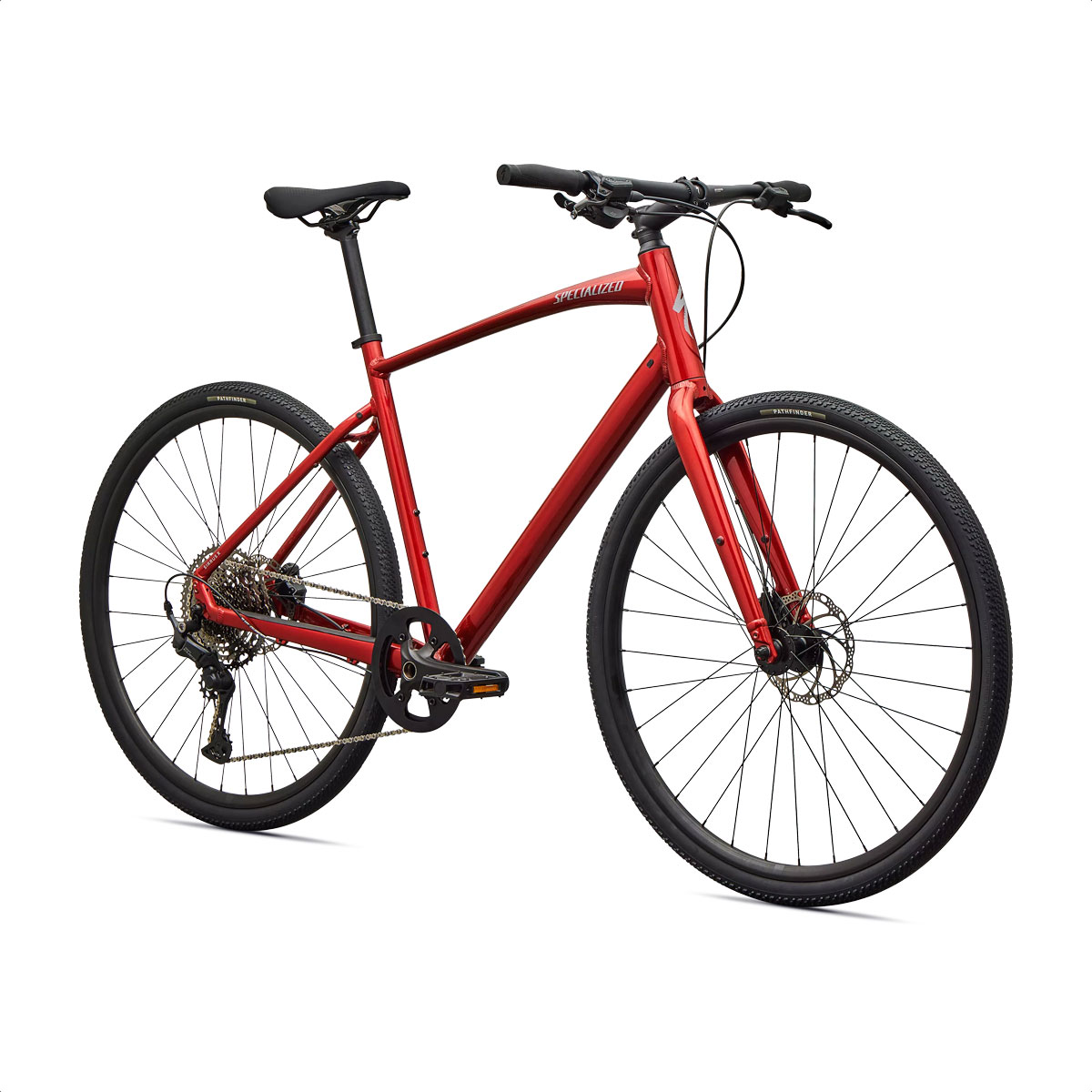 Specialized Sirrus X 3.0 (Gloss Cayenne Metallic/Dolomite Metallic Frost Reflective) - Imagen 2