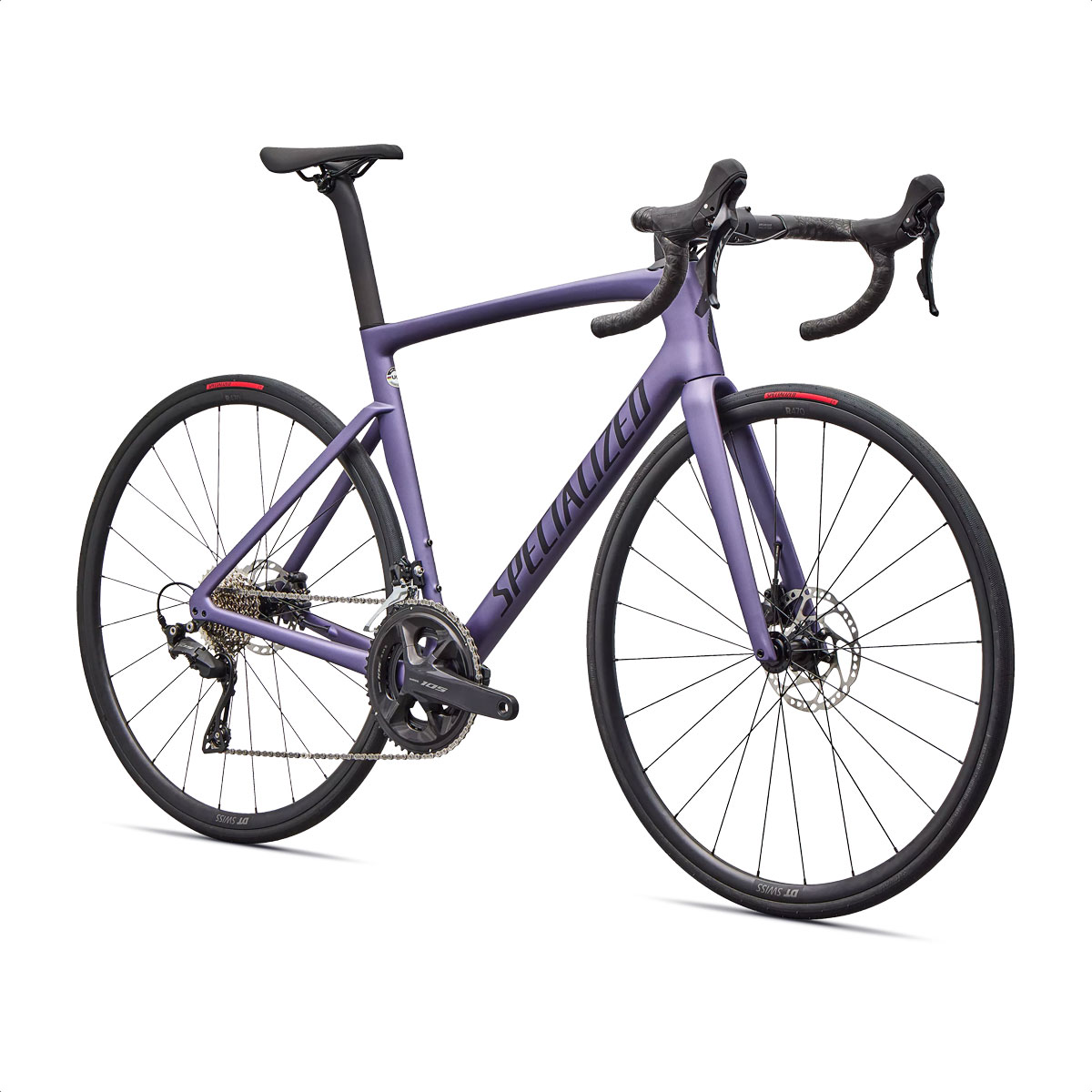 Specialized Tarmac SL7 Sport - Shimano 105 (Satin Mauve Metallic/Midnight Shadow Metallic) - Imagen 2