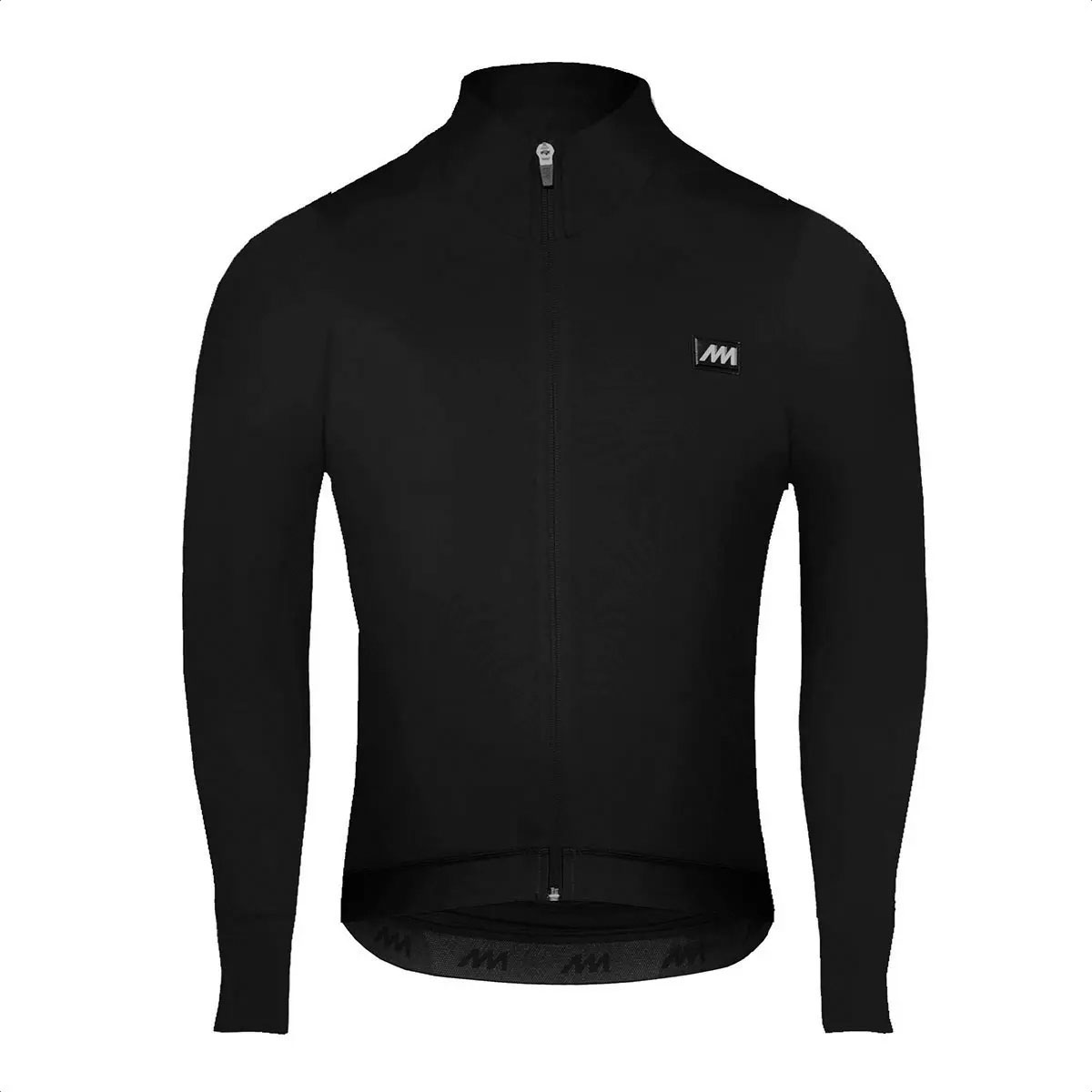 Campera Ciclismo Magenta Lisa Frisada Liviana (Negra)