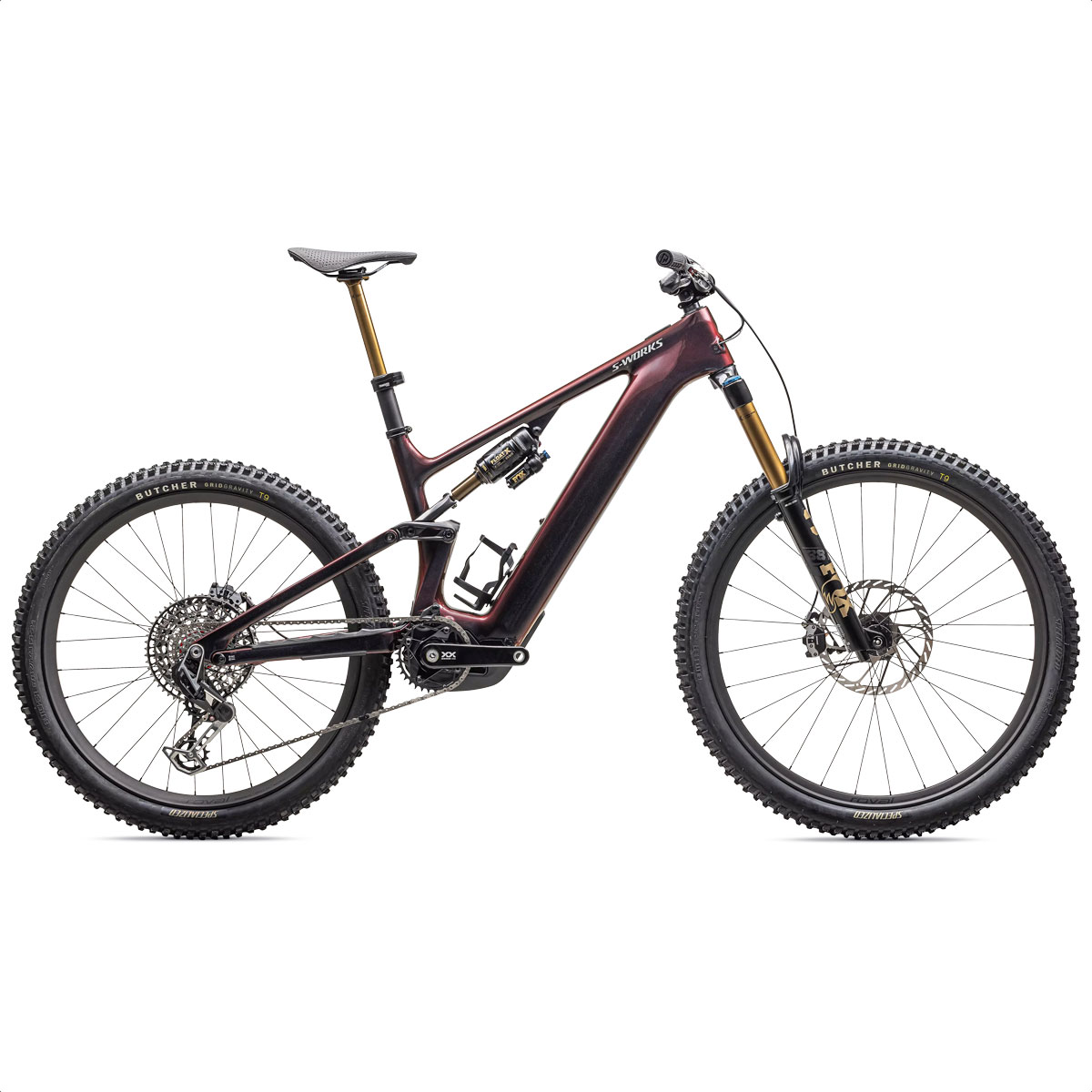 S-Works Turbo Levo 4 (Gloss Red Pearl/Black/Metallic White Silver)