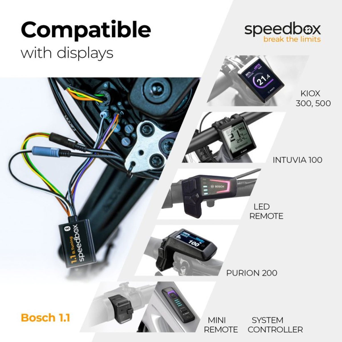 Chip Deslimitador e-Bike Speedbox SpeedBox 1.1 for Bosch (Smart System) - Imagen 3