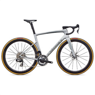 S-Works Tarmac SL9 - SRAM Red AXS (Satin Silver Dust/Gloss Chrome)