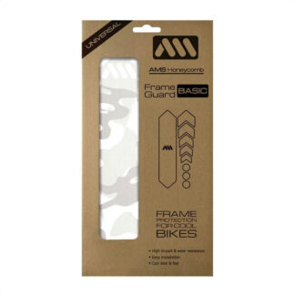 Protector Cuadro Bicicleta AMS Frame Guard Basic (White Camo)