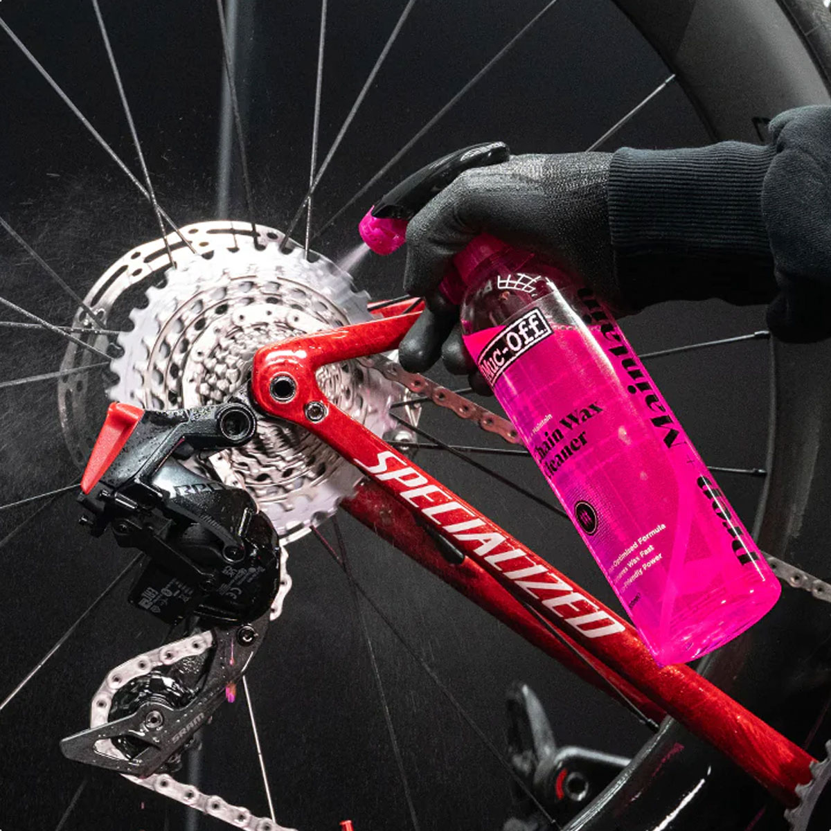 Desengrasante De Cadenas Muc-off Chain Wax Cleaner (500ml) - Imagen 2
