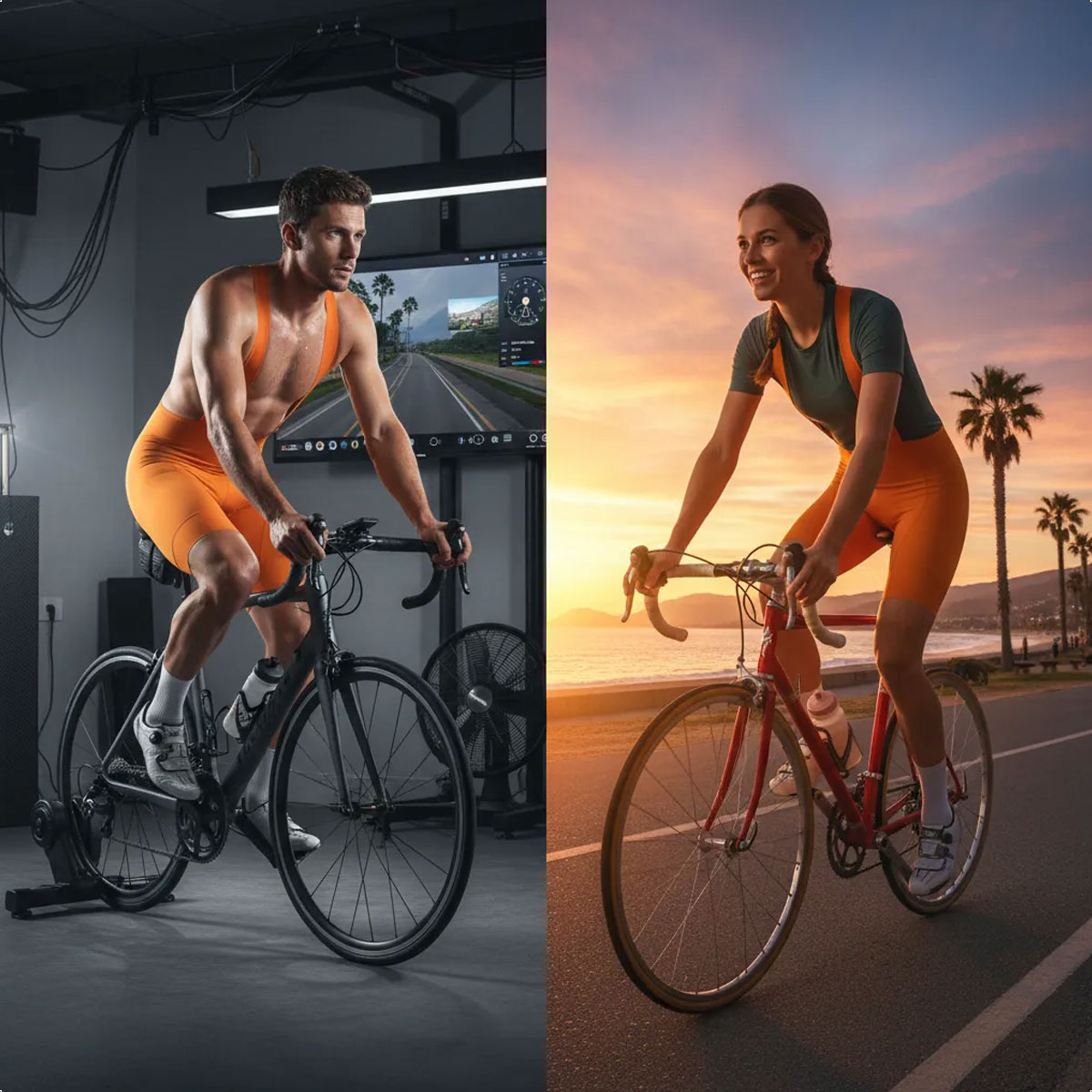 Calza Ciclismo Magenta 1.2 New Aero 2025 (Carrot) - Imagen 2