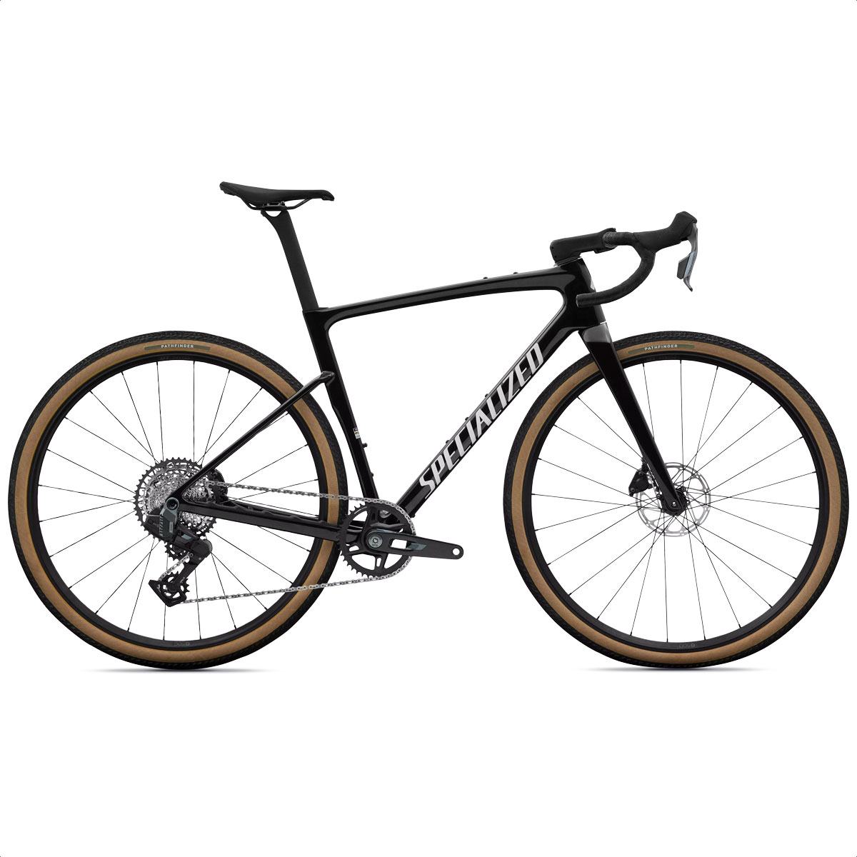 Specialized Crux 5 Comp - SRAM Rival XPLR (Obsidian Metallic/dune White)