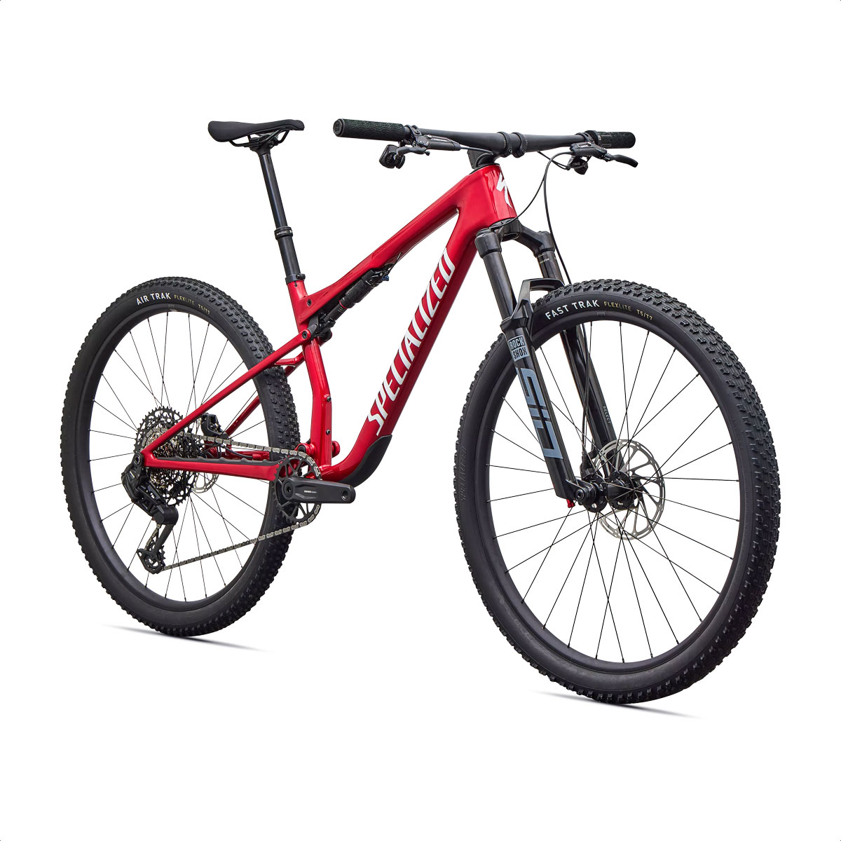 Specialized Epic 9 Comp (Gloss Ruby Metallic/Metallic White Silver) - Imagen 2
