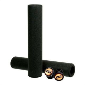 Puños ESI Grips RACER'S EDGE 100% Silicona 30mm (Negro)
